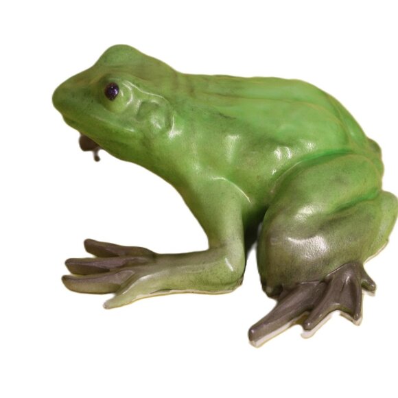 Resin Frog Figurine Trinket ,Mixed Color Unique - Picture 4 of 4